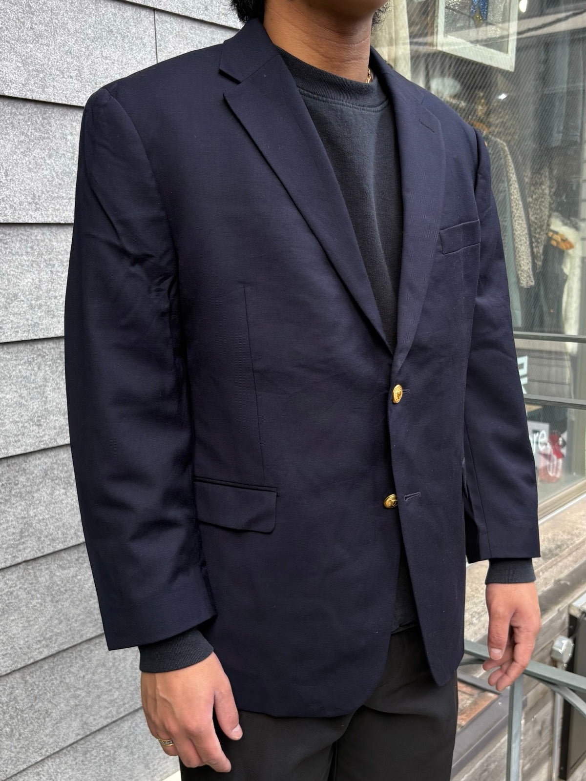 00's「LAUREN Ralph Lauren」ネイビーブレザー