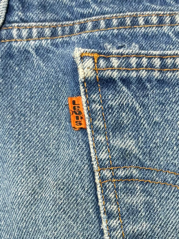 80's Levi’s Orange Tab「20517」ブーツカットデニムパンツ