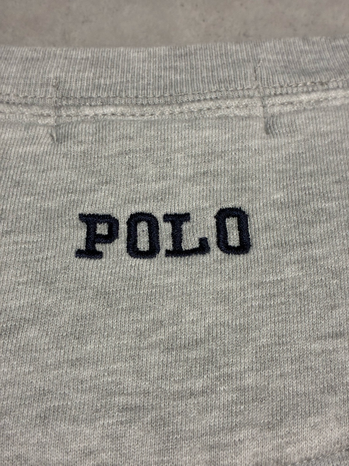 90's~00's POLO BY RALPH LAUREN 「Pワッペン」ロゴスウェット