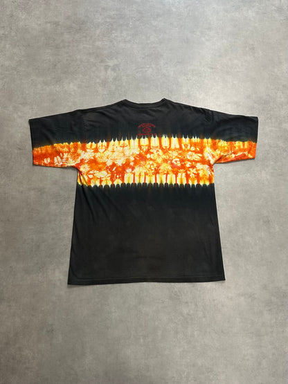 90's HALREY-DABIDSON「fire pattern」ハーレーTシャツ