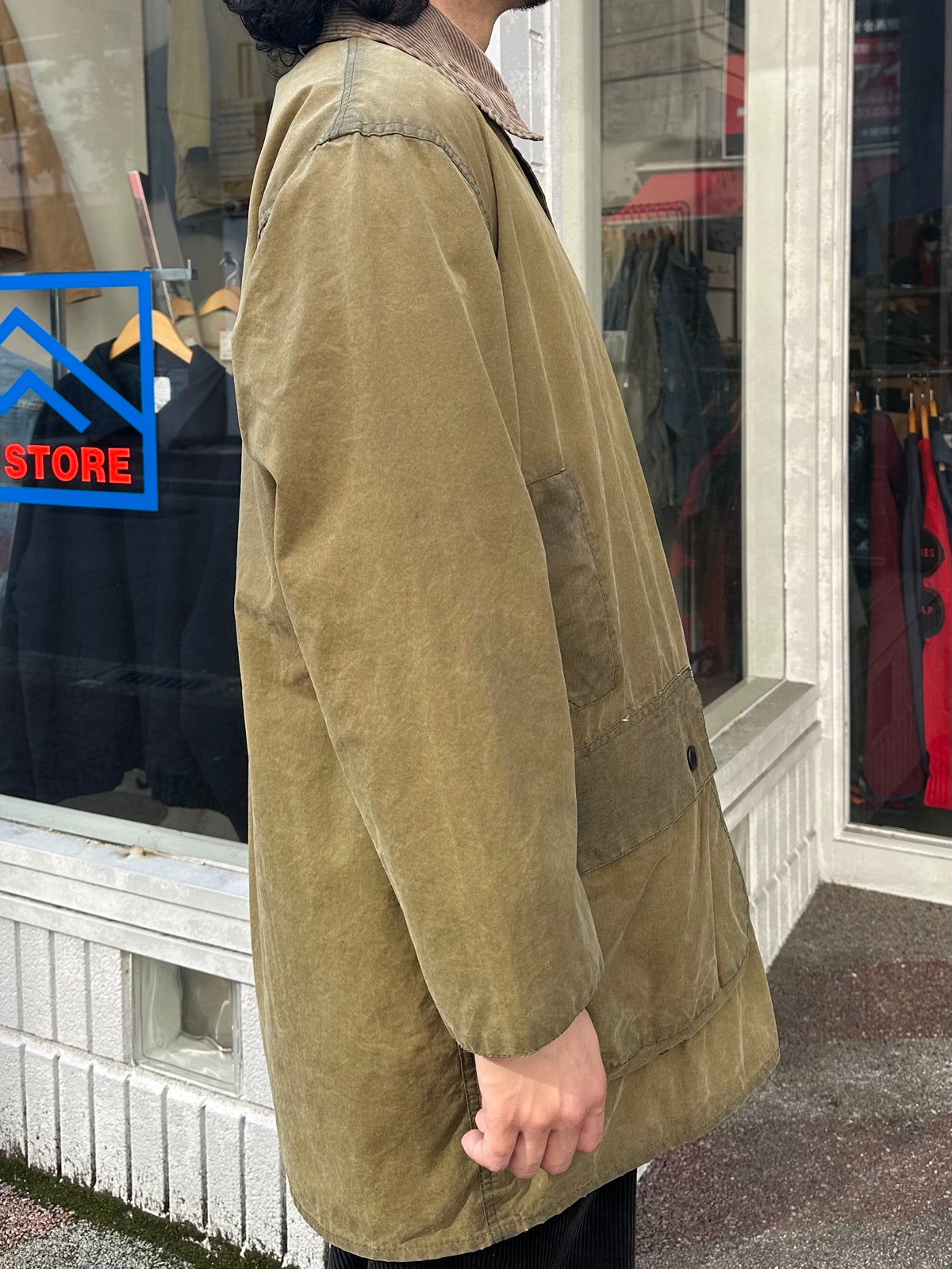 00's BARBOUR「BORDER」オイルドジャケット