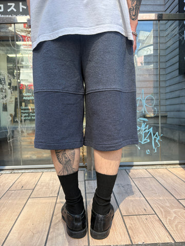 REMAKE  SWEATS DOUBLE KNEE SHORTS