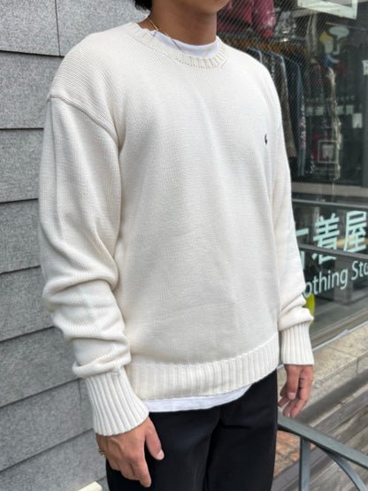 90's「RALPH LAUREN」ワンポイントニット
