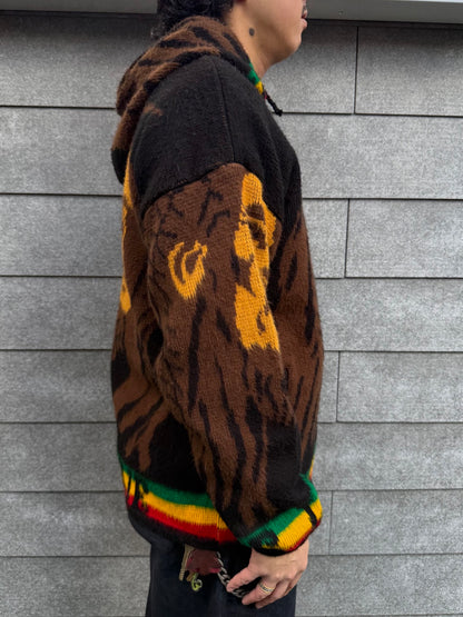 90's「Bob Marley」ジップパーカー