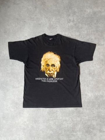 90's アルベルト・アインシュタイン USA製 偉人Tシャツ