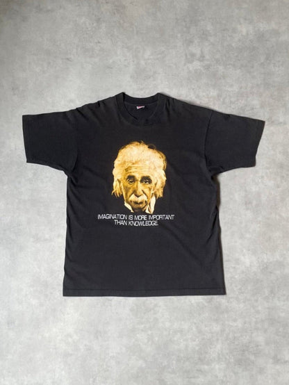 90's アルベルト・アインシュタイン USA製 偉人Tシャツ