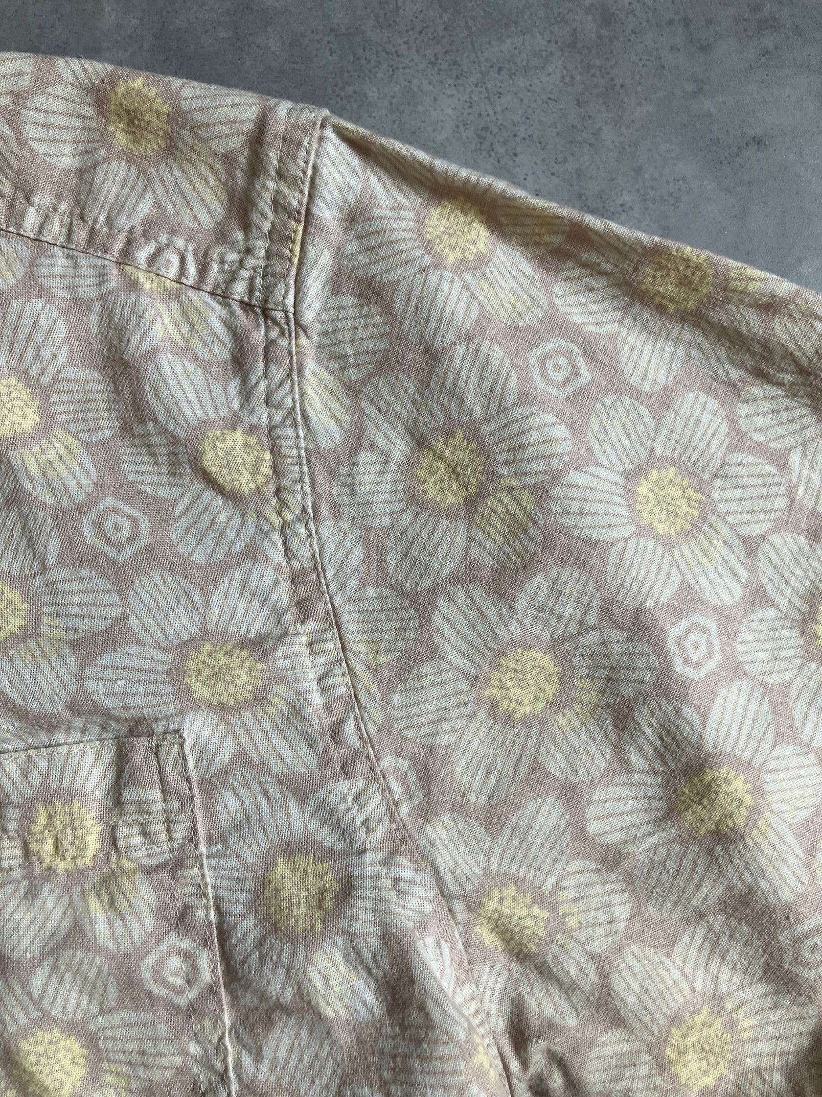 20's PATAGONIA「Back Step Shirt」総柄シャツ