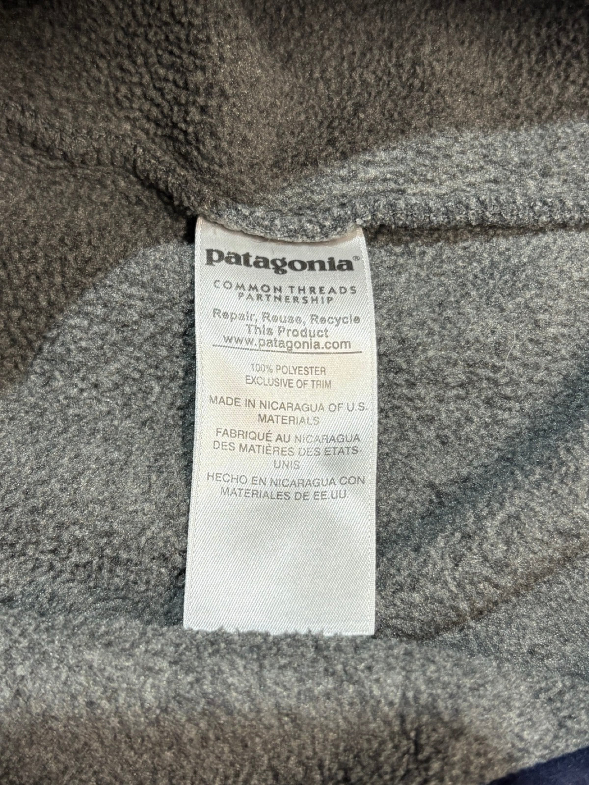 10's PATAGONIA 「Synchilla Snap-T」フリースプルオーバー