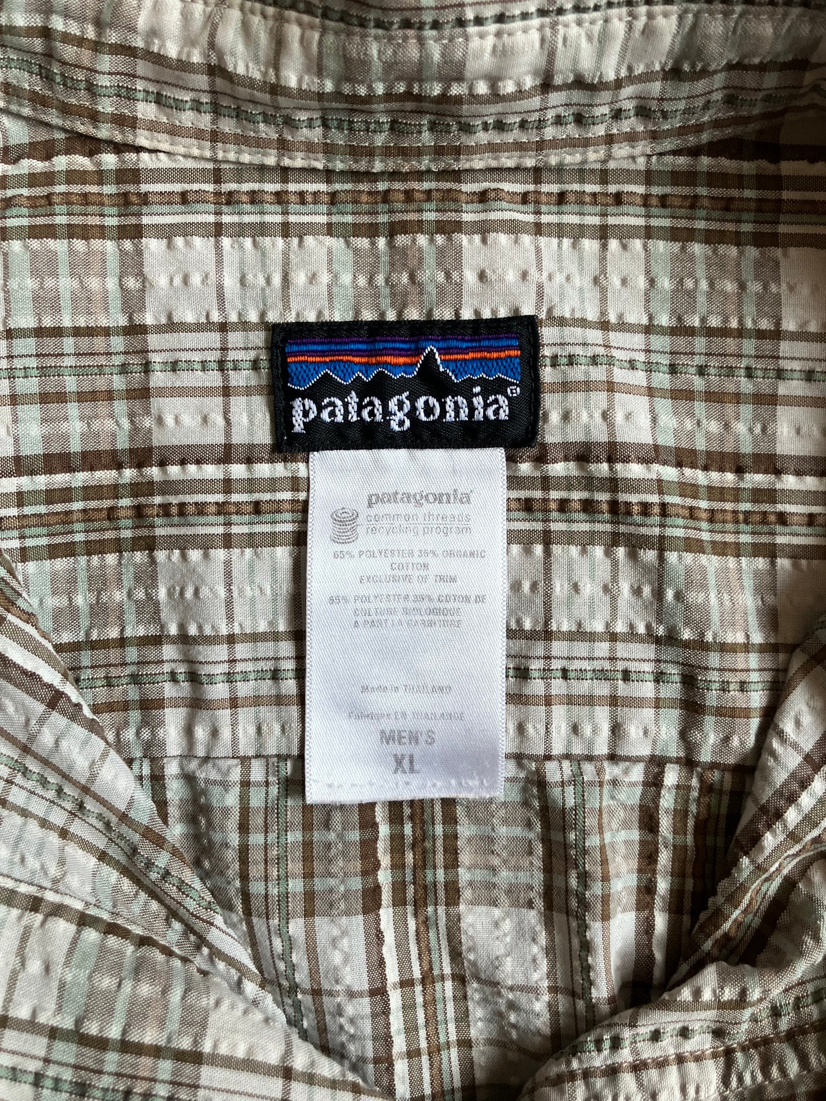 10's PATAGONIA「A/C shirt」チェックシャツ