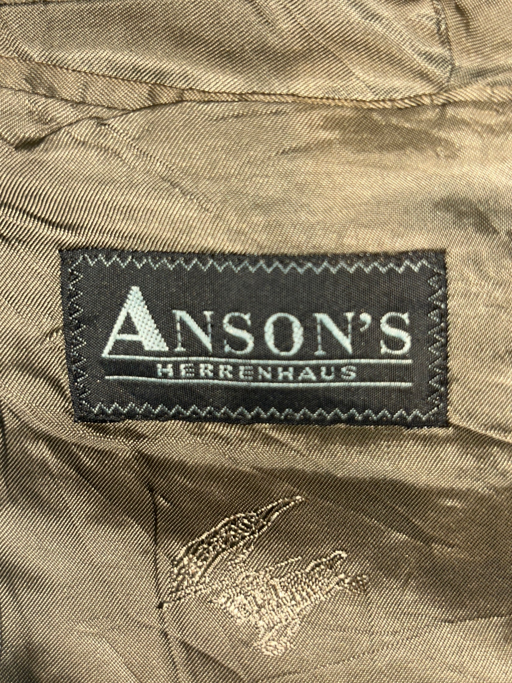 90's「Burberrys × ANSON’S HERRENHAUS」ハウンドトゥースジャケット