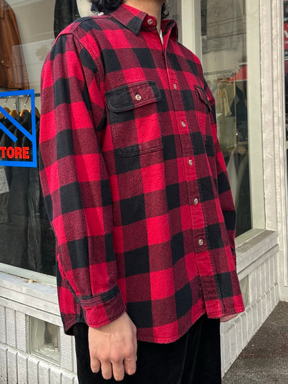 00's FIELD&STREAM「Buffalo Check」コットンフランネルシャツ