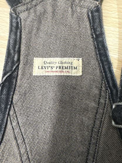 00's~10's Levi’s 「PREMIUM Black Denim 」オーバーオール