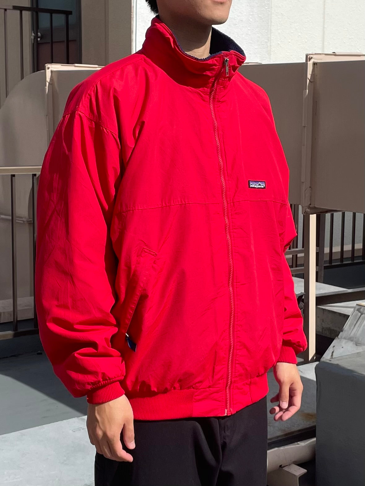 90's patagonia「SHELLED SYNCHILLA JACKET」USA製 ナイロンジャケット