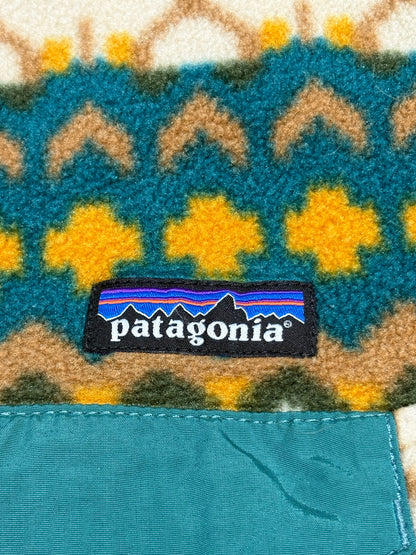 10's PATAGONIA Synchilla Snap-T「クリフ柄」フリースプルオーバー