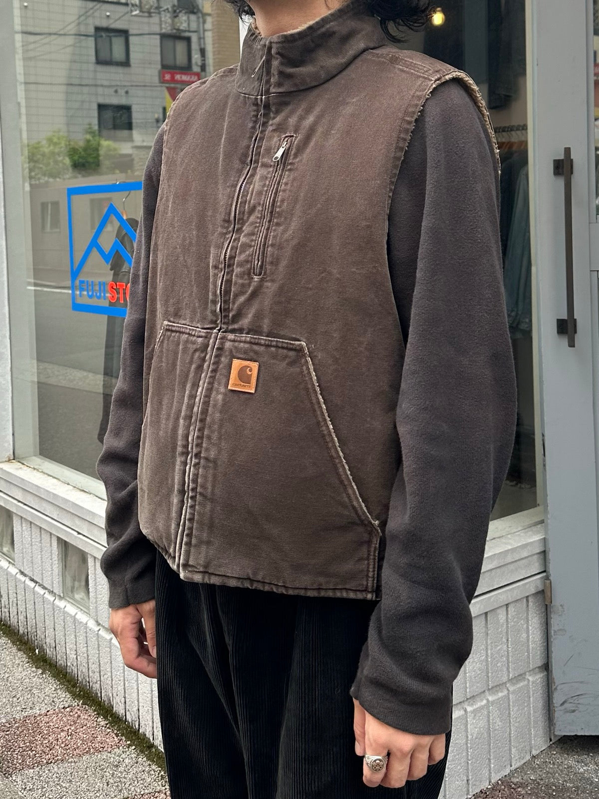 00's CARHARTT「V33-DKB」ダックベスト