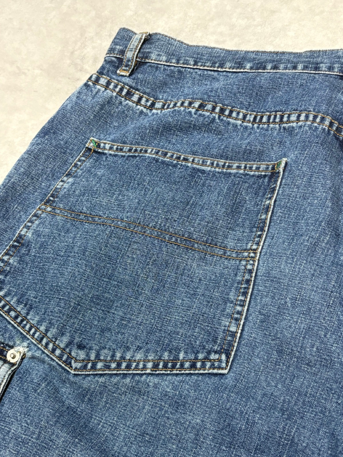 90's TOMMY JEANS デニムカーゴショーツ