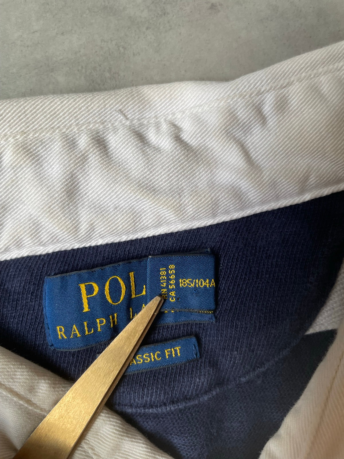 00's POLO RALPH LAUREN ラグビーシャツ