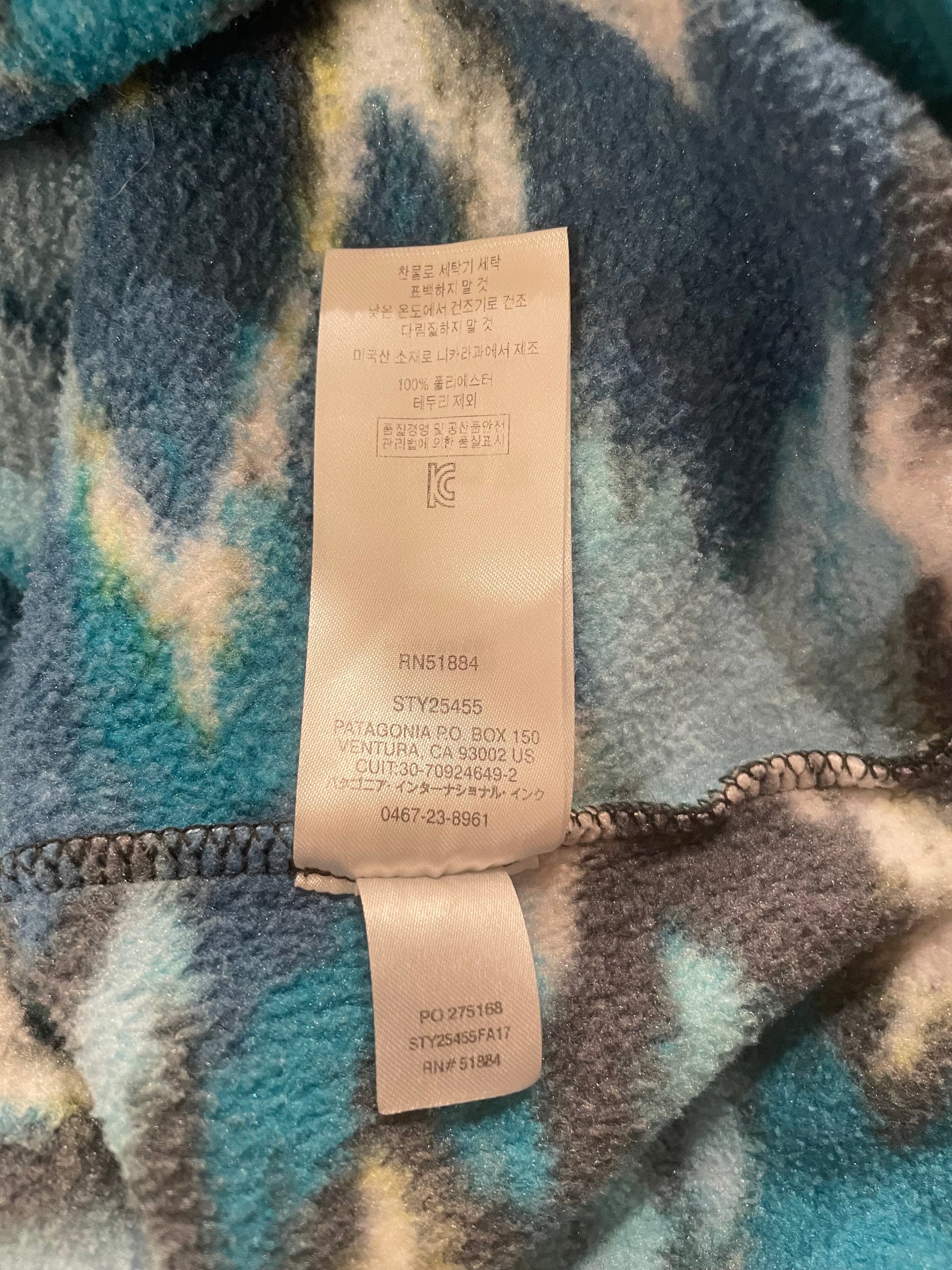 10's PATAGONIA「SYNCHILLA Snap-T 」フリースプルオーバー