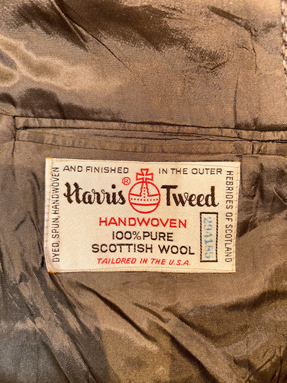 80's「Harris Tweed」ヘリンボーンジャケット