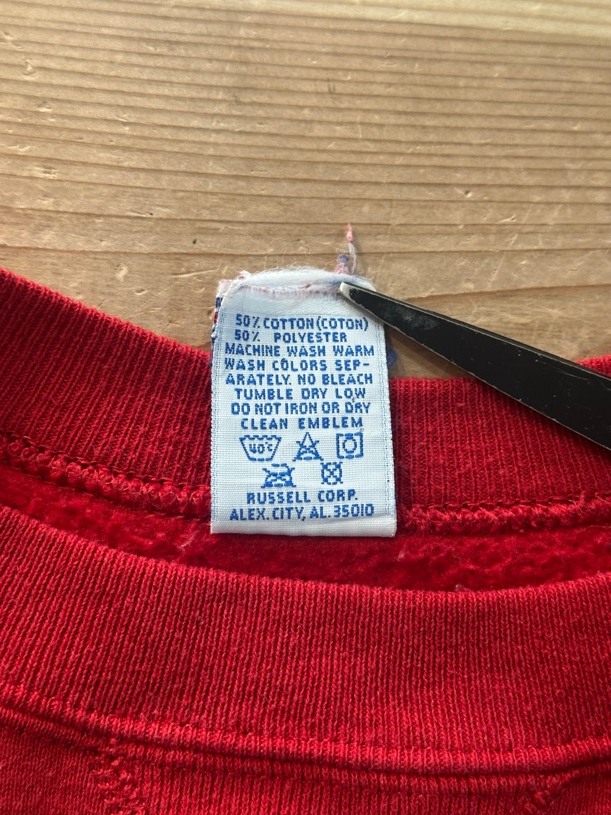 90's RUSSELL ATHLETIC USA製 無地スウェット