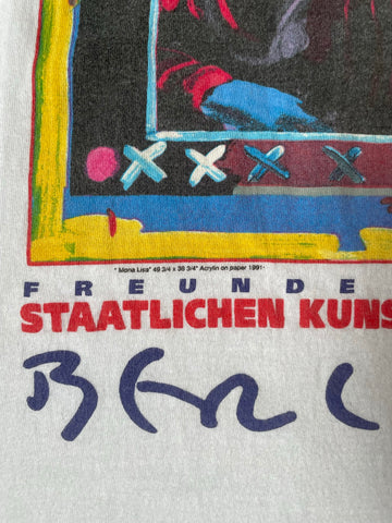 90's「モナ・リザ」USA製 アートTシャツ