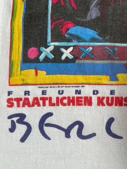 90's「モナ・リザ」USA製 アートTシャツ