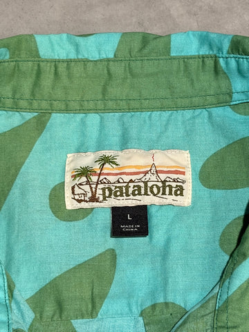 10's PATAGONIA「Pataloha」モンステラ柄　アロハシャツ