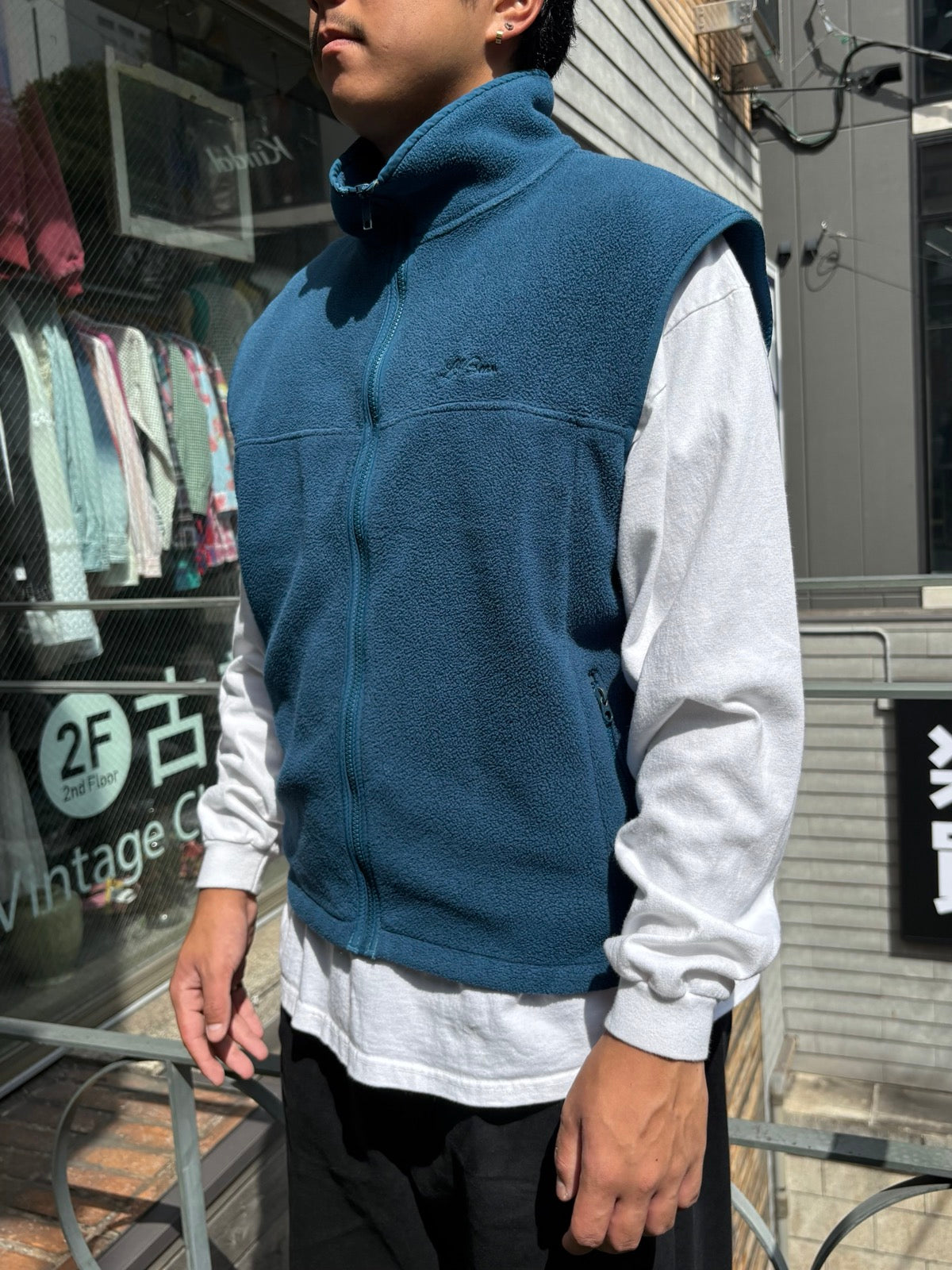 90's「L.L.Bean」フリースベスト