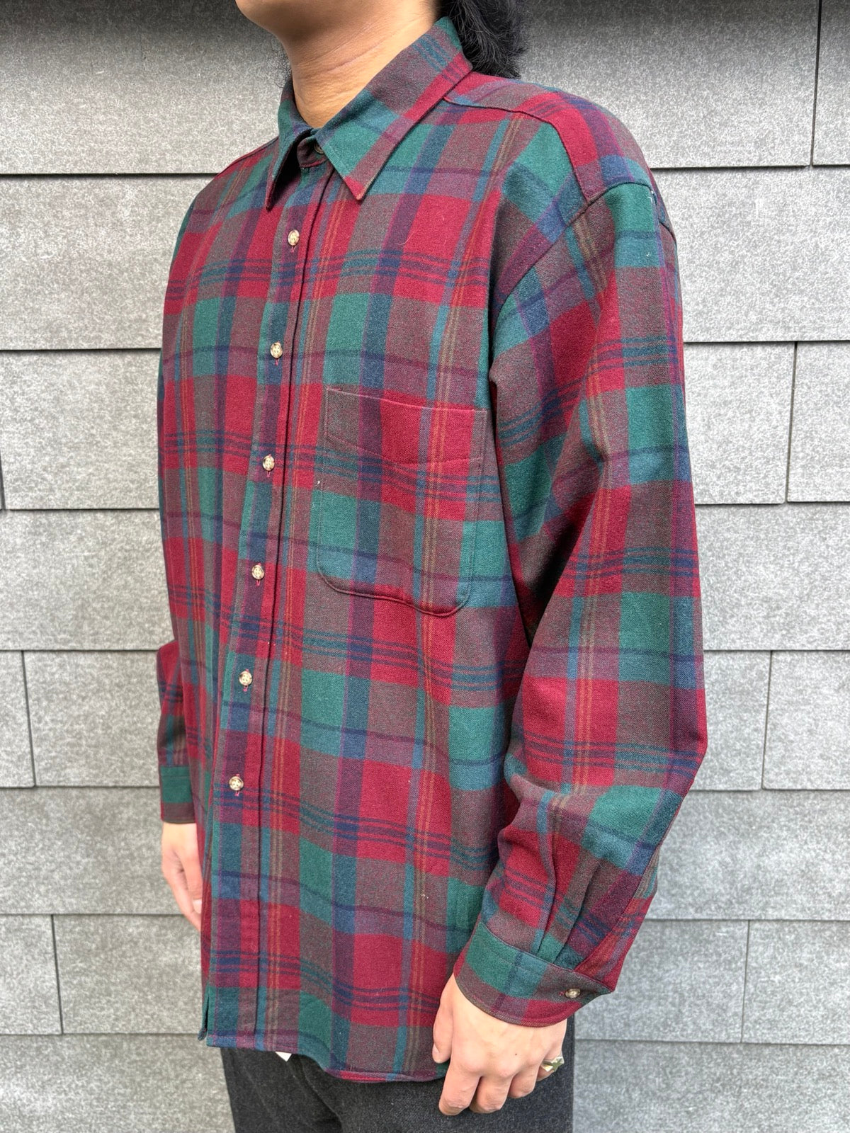 80's PENDLETON USA製 ウールシャツ