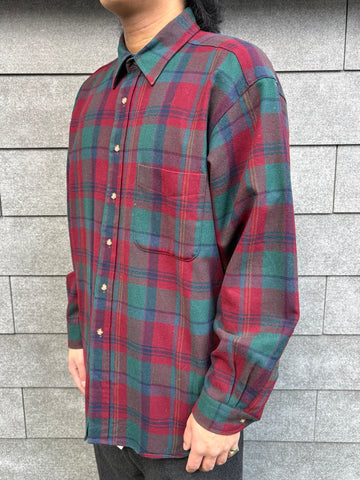 80's PENDLETON USA製 ウールシャツ