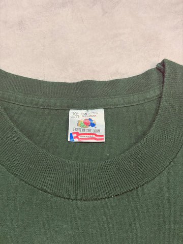 90's FRUIT OF THE LOOM USA製 モーションロゴTシャツ