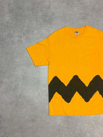 00's PEANUTS「CHARLIE BROWN」キャラクターTシャツ