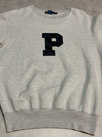 90's~00's POLO BY RALPH LAUREN 「Pワッペン」ロゴスウェット
