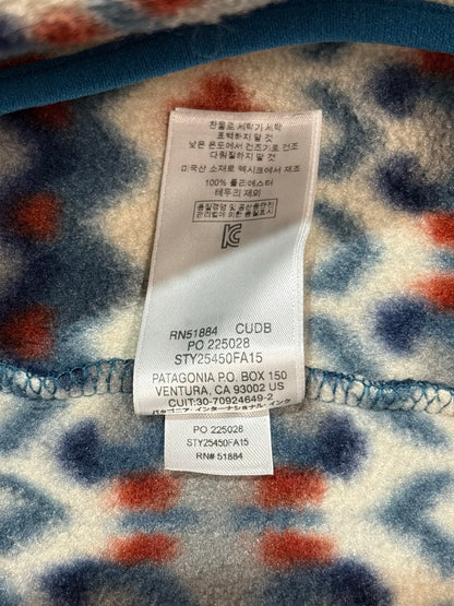 10's PATAGONIA Synchilla Snap-T「クリフ柄」フリースプルオーバー