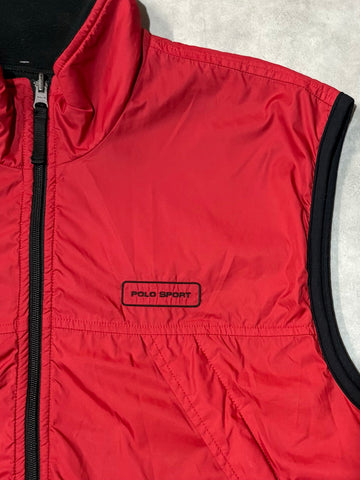 90's Polo Sport「POLATEC」リバーシブルベスト