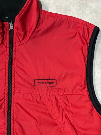 90's Polo Sport「POLATEC」リバーシブルベスト