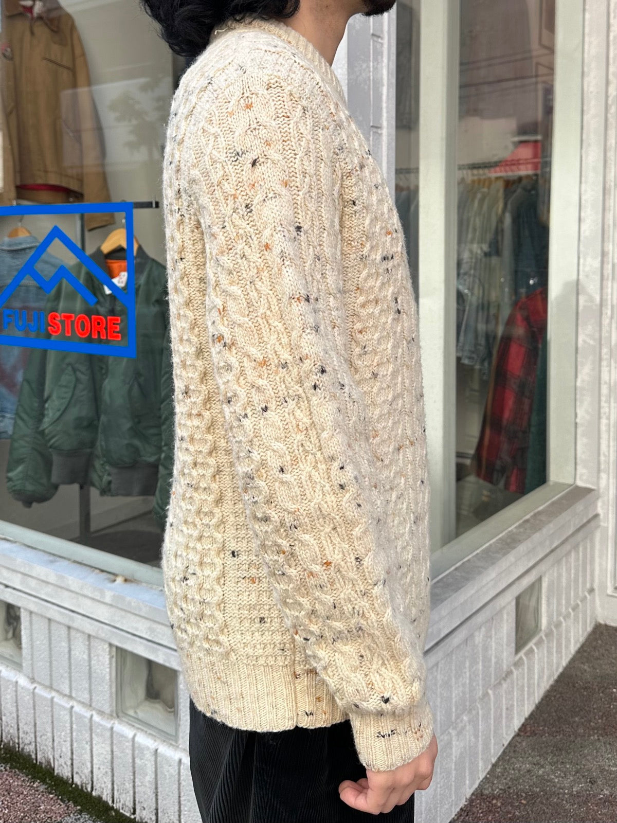 70's PENDLETON「fisherman」ニットセーター