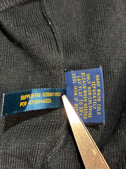 POLO RALPH LAUREN「PIMA COTTON」Vネックコットンニット