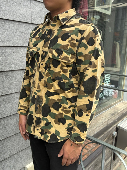 90's「Woolrich」ダックハンターカモ USA製 シャツ
