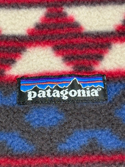 90's PATAGONIA Synchilla Snap-T「サルティーヨ柄」フリースプルオーバー