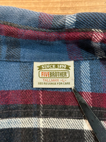 80's FIVE BROTHER USA製 ヘビーネルシャツ
