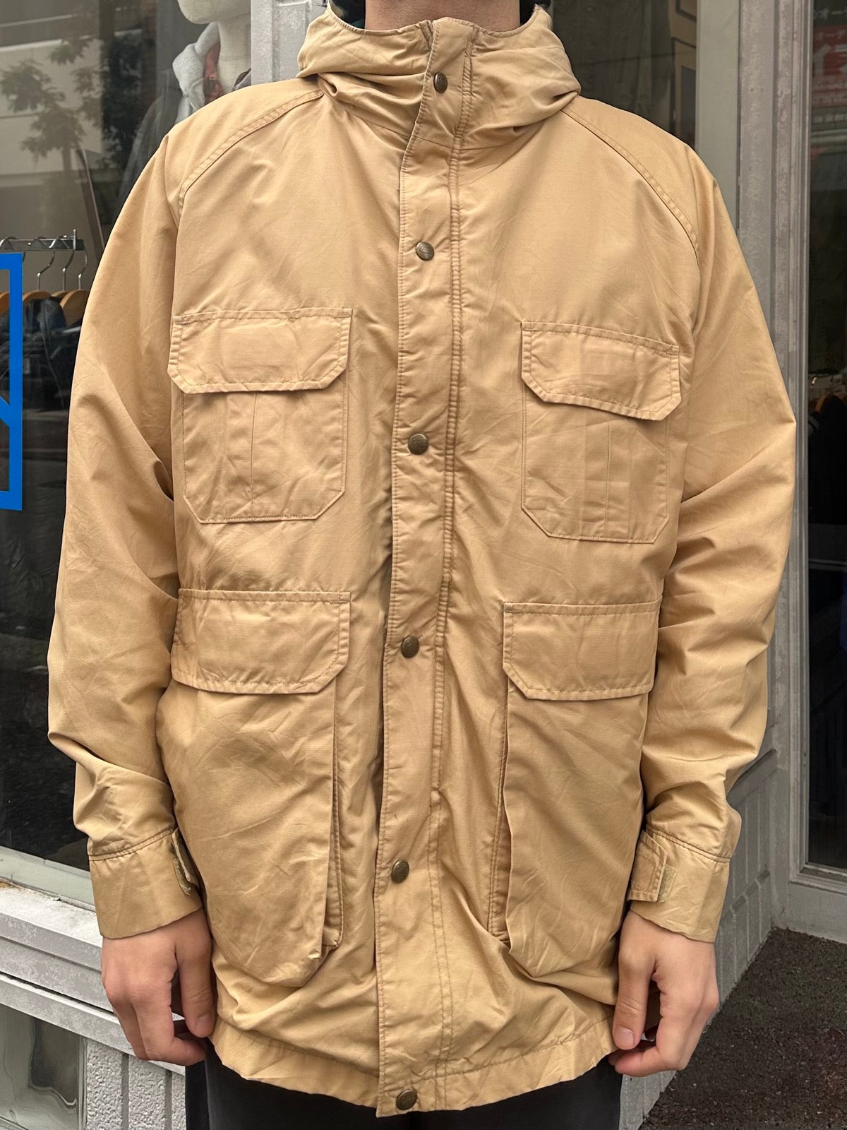 80's WOOLRICH「４P」ウールマウンテンパーカー　