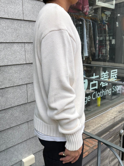 90's「RALPH LAUREN」ワンポイントニット