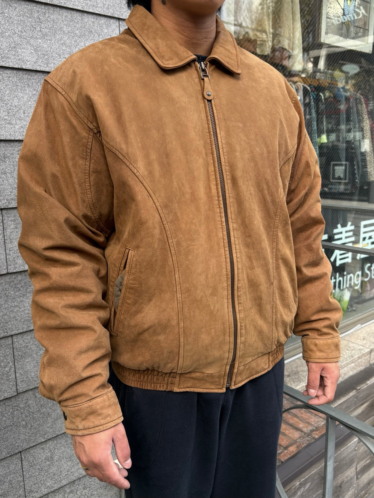 90's「ST. JOHN'S BAY」レザージャケット