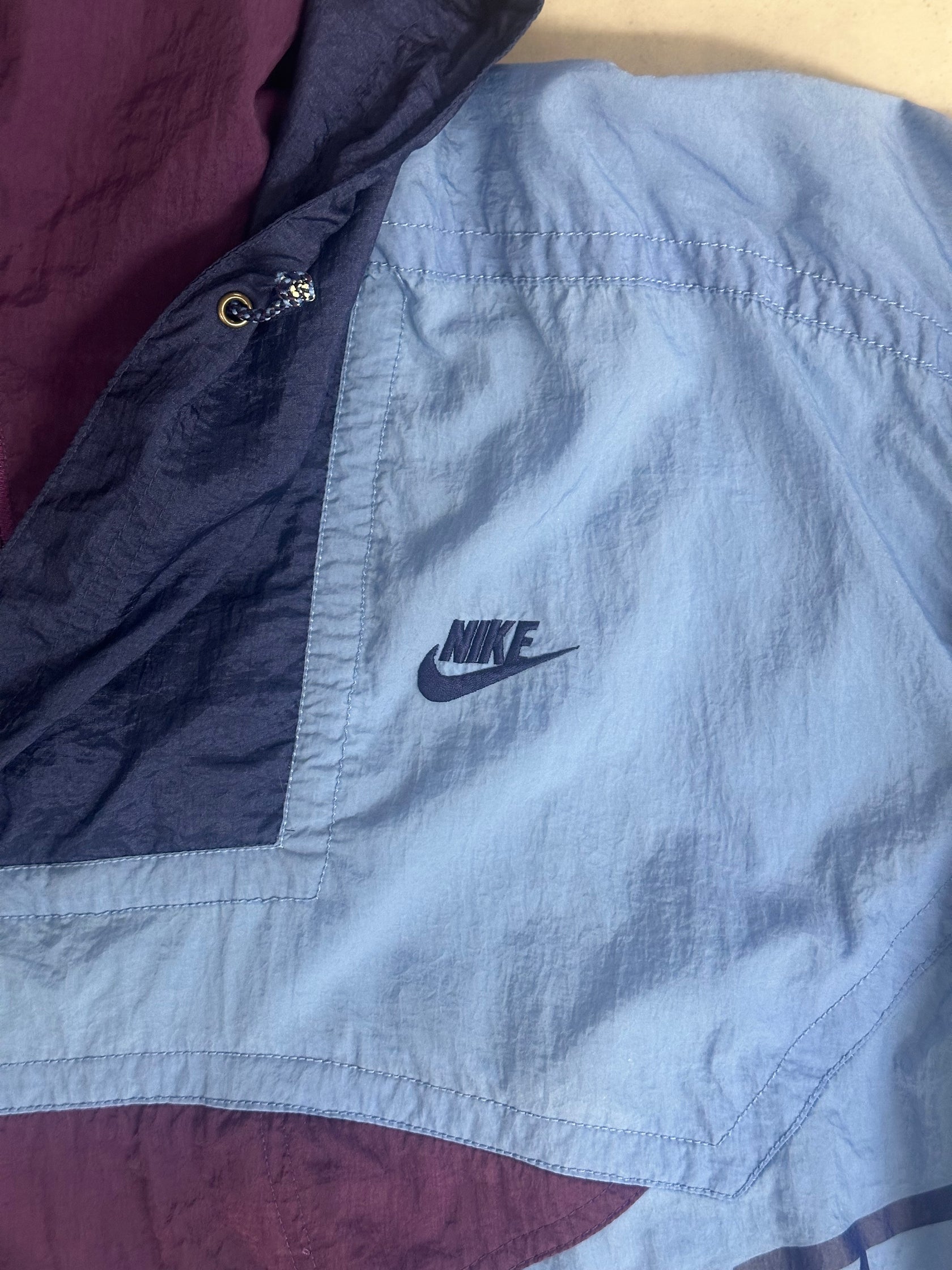 90's NIKE「silver tag」アノラックパーカー