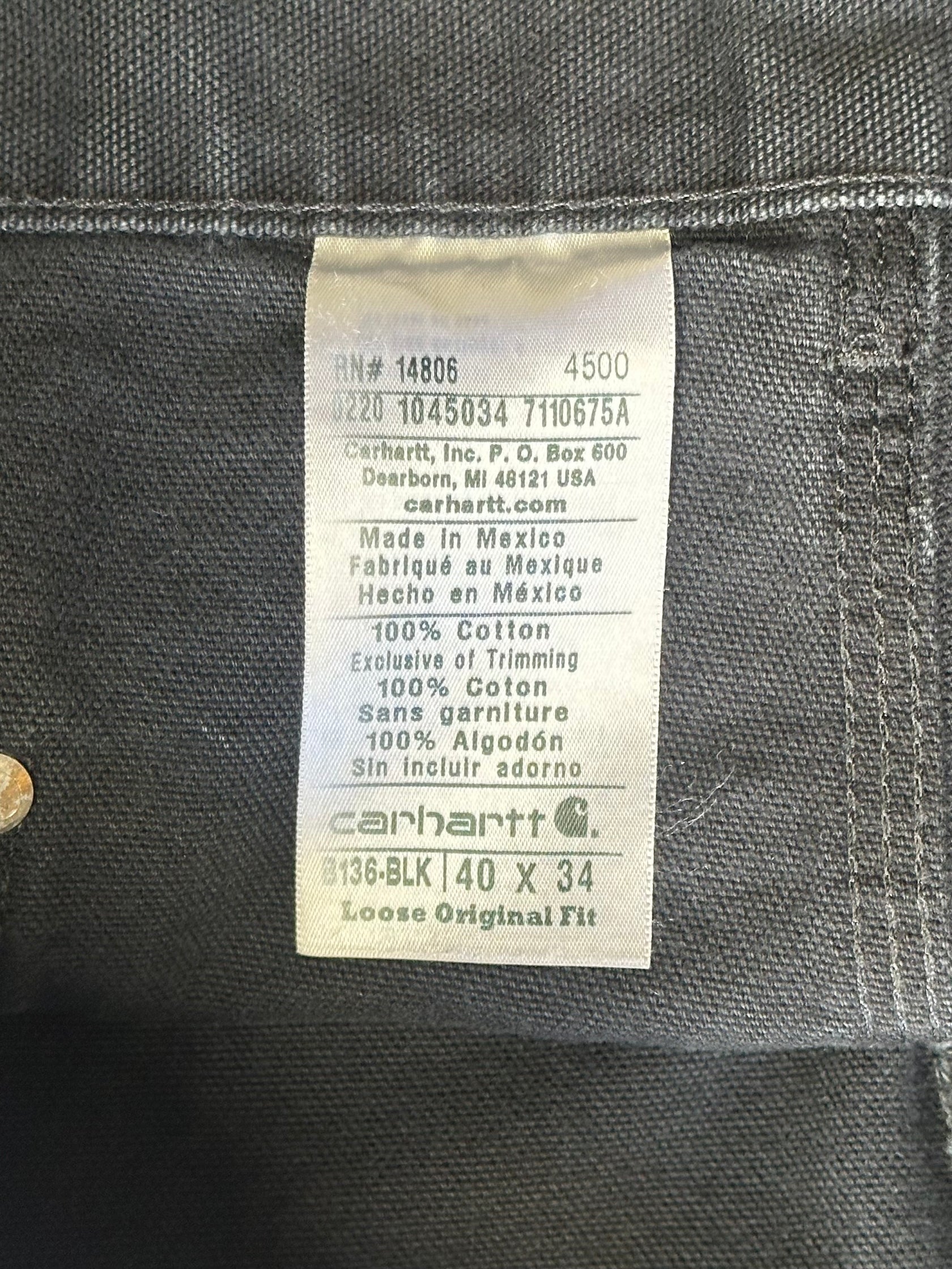 00's CARHARTT「Double Knee」USA製 ペインターパンツ