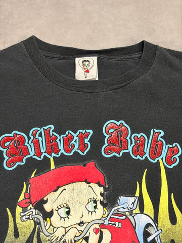 00's BETTY BOOP「Biker Babe」キャラクターTシャツ