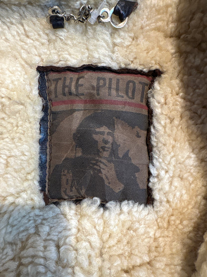 70's～80's「THE PILOT」ムートンフライトジャケット