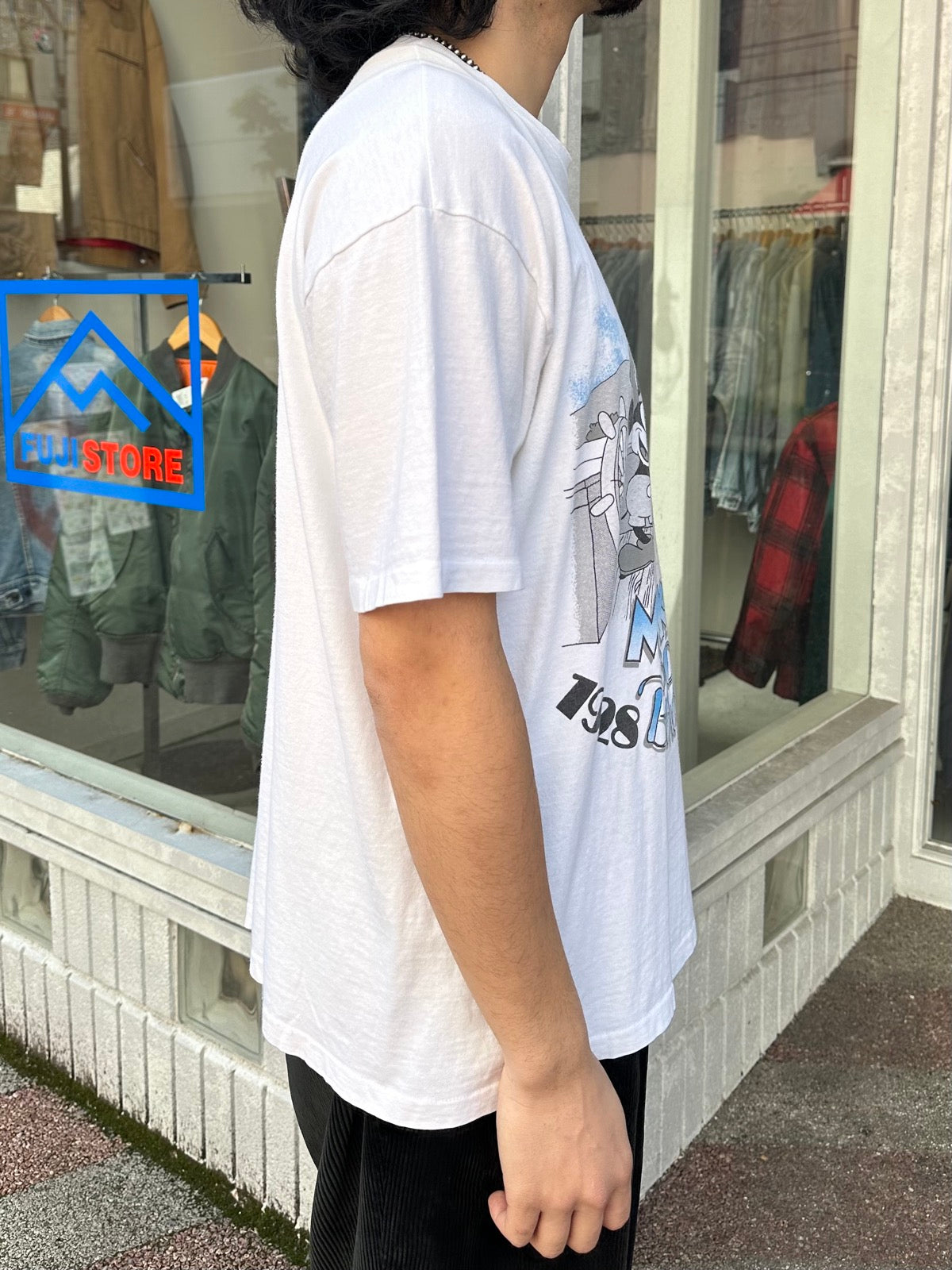 80's MICKEY 「60th Birthday 」キャラクターTシャツ