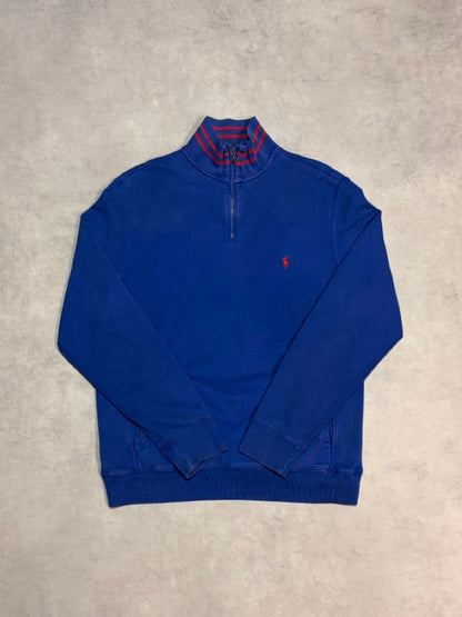 90's~00's POLO BY RALPH LAUREN ハーフジップスウェット
